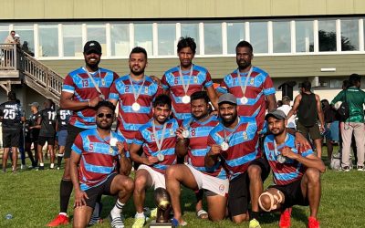 Old Rajans Rugby- Runners-up at the Thomian Rugby 7’s Toronto 2024